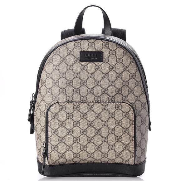 Gucci Handbags - Authentic GUCCI GG Supreme small backpack